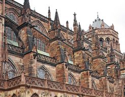 Strasbourg Cathedral, West Side