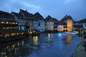 Water, Strasbourg, Bridge, Home, Channel