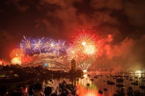 Sylvester New Year 2015 Sydney Australia H