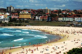 Bondi Beach Sydney Australia Beach Sea Bon