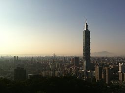 Sunset Taiwan Taipei Taiwan Taiwan Taipei