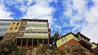 Architecture Old Town Abanotubani Tbilisi
