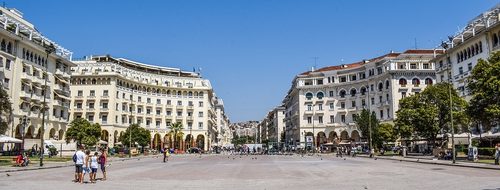 Greece, Thessaloniki, City, Square