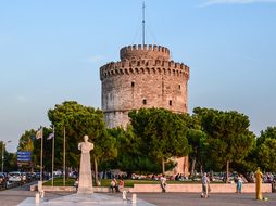 Greece, Thessaloniki, White Tower, Tower