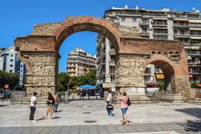 Greece, Thessaloniki, Arch Of Galerius