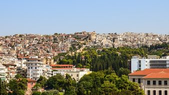 Greece, Thessaloniki, City, View