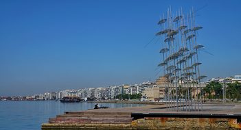 Thessaloniki, Umbrella, Sculpture