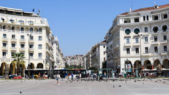 Greece, Thessaloniki, City, Square
