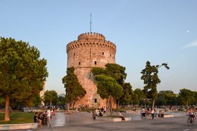 Greece, Thessaloniki, White Tower, Tower