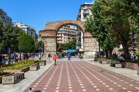 Greece, Thessaloniki, Arch Of Galerius