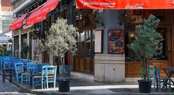 Greek, Restaurant, Thessaloniki, Greece