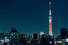 Tokyo Sky Tree Japan Cityscape City Archit