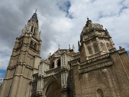 Toledo, Cathedral, Church, Dome, Spain