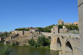 The City Of Toledo, Spain, Bridge