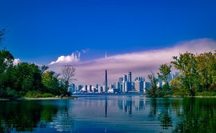 Toronto Canada City Urban Skyline Cityscap