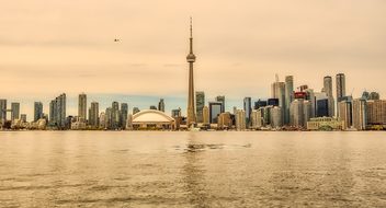 Toronto, Canada, Tv Tower, Landmark