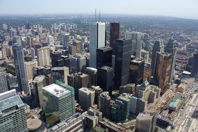 Toronto Canada Skyline Architecture View F