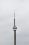 Tower Toronto Grey Sky Dark Architecture C