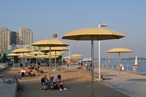 Urban Beach Toronto Quay Park Water City S