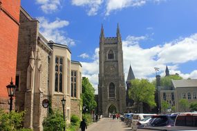 Toronto Canada Ontario Cathedral Buildings