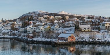 Norway Tromso Coast Scandinavia Landscape