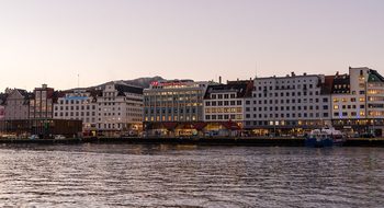 Norway, Tromso, Coast, Sunrise