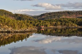 Ã…senfjord, Norway, Trondheim, Fjord