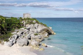 Mexico, Tulum, Maya, Maya City, Ruins