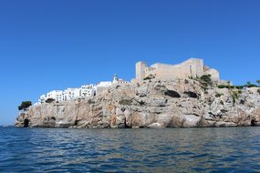 Castle, City, Sea, PeñÃscola, Castellón