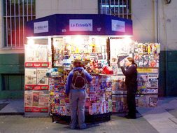 Newsstand Valparaiso Chile Newsstand Newss
