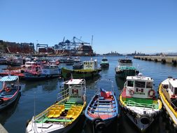 Valparaiso Chile Port Day Boats Valparaiso
