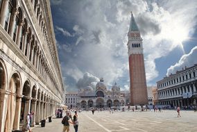 Venice, Piazza, St Mark'S, Duomo, Domes