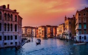Venice, Italy, Boats, City, Urban