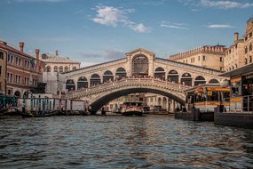 Venice, Italy, Ponte Di Rialto Bridge
