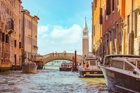Carabinieri Police Venice Bridge Bell Towe