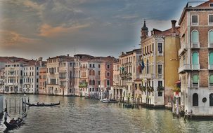 Grand Canal Grand Canal Venice Italy Gondo