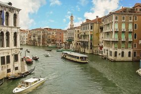 Venice Venezia Italy Italian Boat Cruise T