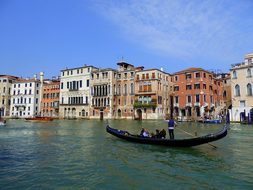 Gondola, Venice, Canal Grande, Italy