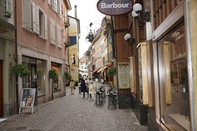 Vevey, Road, Switzerland, Alley