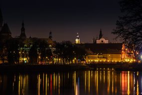Wroclaw, River, Odra, Poland, Town