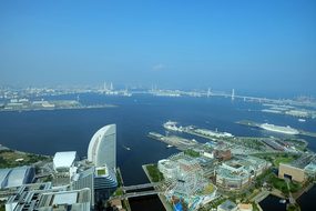 Yokohama Japan Port Landmark Kanagawa Land