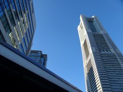 Japan, Yokohama, Landmark, Tower, Port
