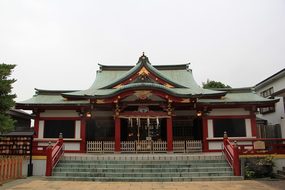 Yokohama, Shrine, Ushioda Shrine, Japan
