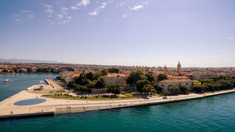 Zadar Croatia Summer Sea Organ Adriatic Da
