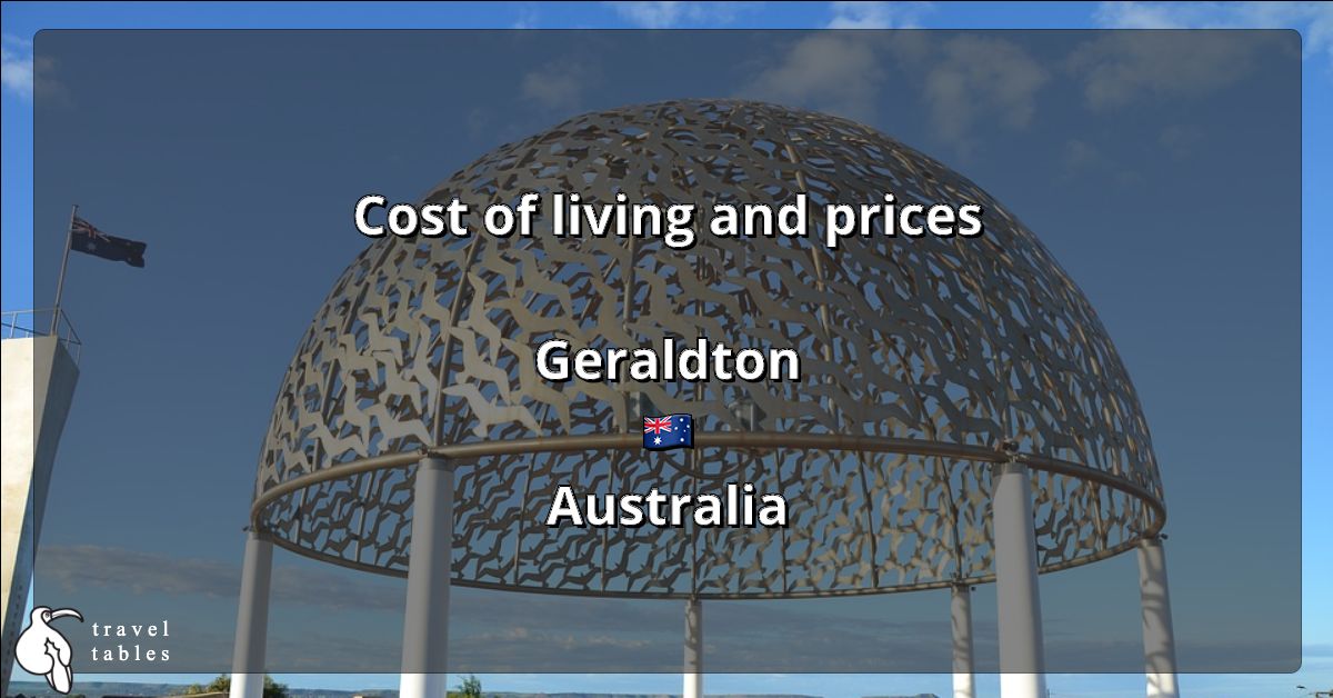Cost of living and prices in Geraldton 🇦🇺 Updated Jul 2023 TravelTables