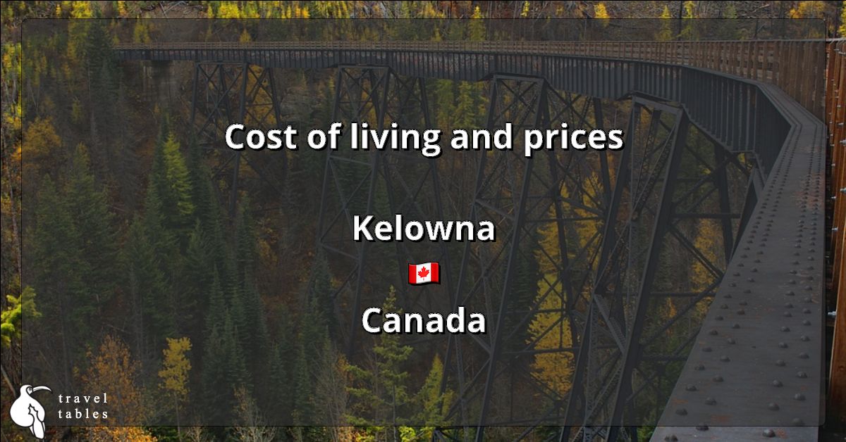 Cost of living and prices in Kelowna 🇨🇦 Updated Jul 2023 TravelTables