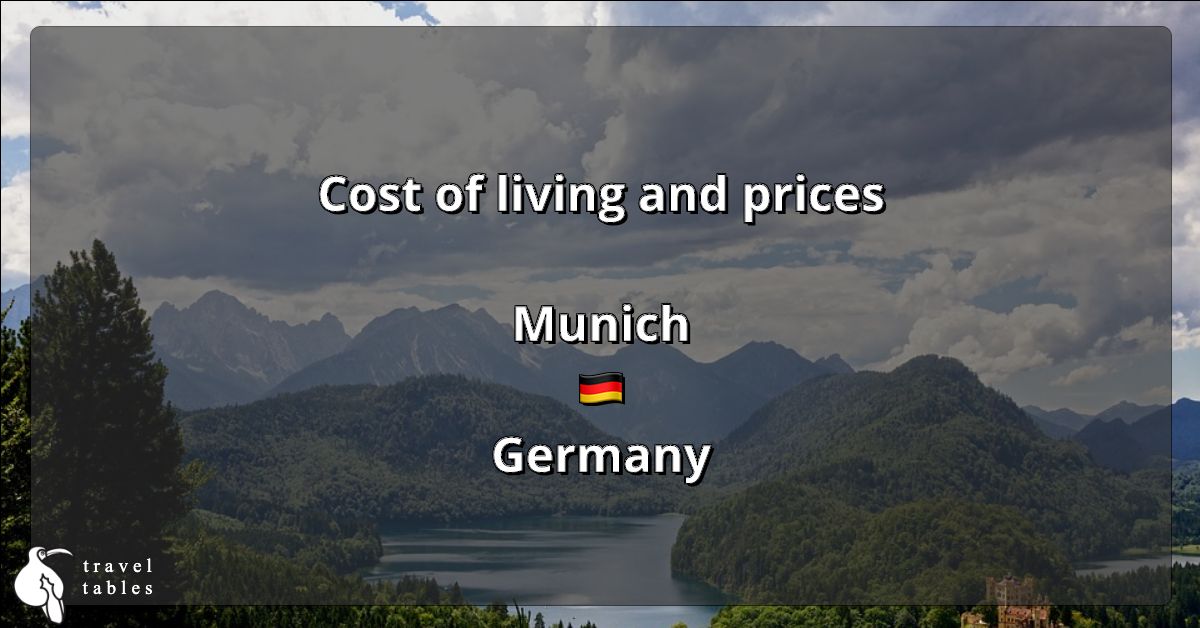 Cost of living and prices in Munich 🇩🇪 Updated Jul 2023 TravelTables