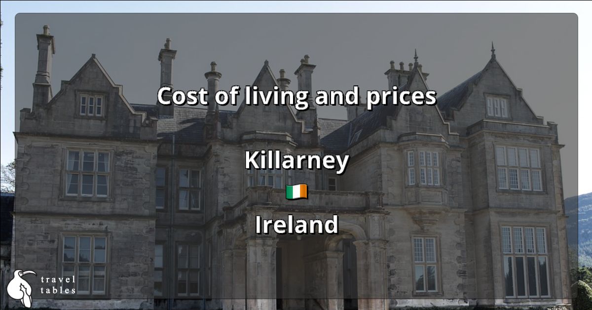 Cost of living and prices in Killarney 🇮🇪 Updated Jul 2023 TravelTables