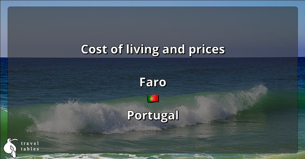 Cost of living and prices in Faro 🇵🇹 Updated Jul 2023 TravelTables