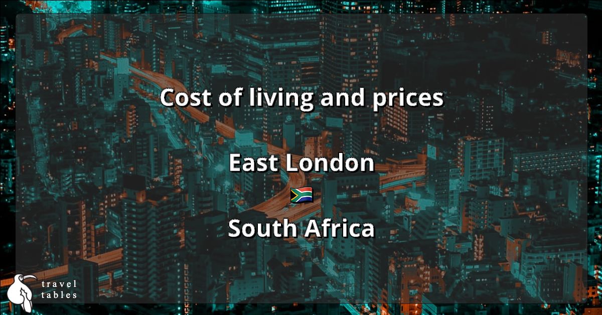 Cost of living and prices in East London 🇿🇦 Updated Jul 2023 TravelTables
